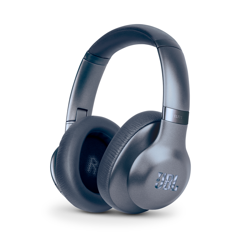JBL EVEREST™ ELITE 750NC - Steel Blue - Wireless Over-Ear Adaptive Noise Cancelling headphones - Hero image number null